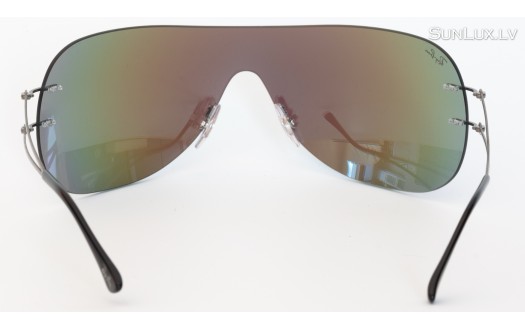 Ray-Ban Shield Titanium (RB8057 004/55 34mm) saules brilles